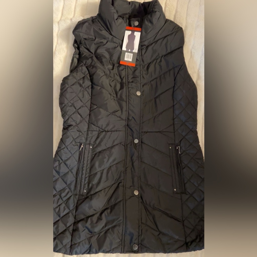 Women's Black Quilted Jacket